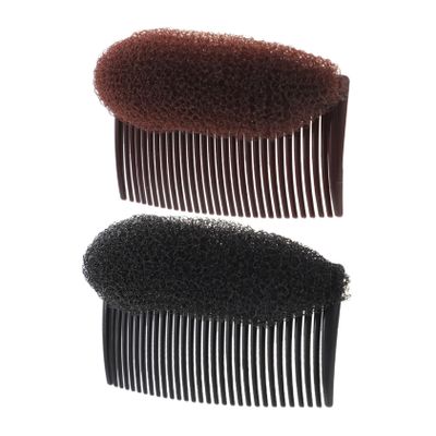 Beaupretty 4Pcs Hair Volume Inserts Plastic Bun Maker Accessories for DIY Hairstyles Beehive Styler Tool for Fluffy Styling for All Ages