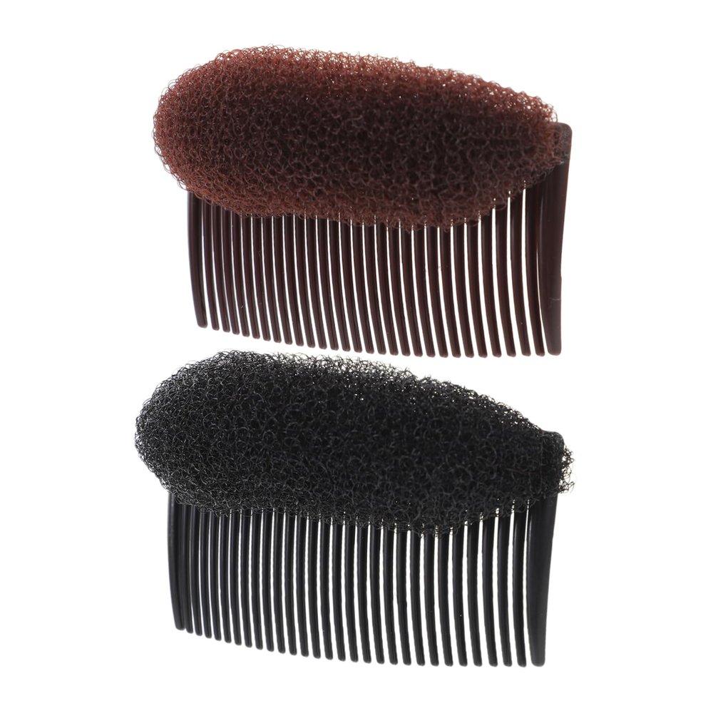 Beaupretty 4Pcs Hair Volume Inserts Plastic Bun Maker Accessories for DIY Hairstyles Beehive Styler Tool for Fluffy Styling for All Ages