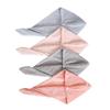 BATHVEVE 4Pcs Ultra Absorbent Coral Fleece Dry Hair Hat Quick Drying Hair Towels for Women and Soft for Home Travel and Spa Use Includes view 1
