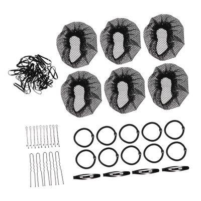 EPIGEIST 1Set Invisible Hair Nets with Elastic Bands and Bun Shaper Hair Accessories for Dancers Comfortable for All Day Wear for Ballet Buns and Dance Styles