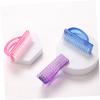 BATHVEVE 6Pcs Nail Dust Cleaner Unicorn Brushes for Nail Shop Gentle Nail Drill Brush with Flexible Bristles Portable and Lightweight for Easy Cleaning of Nail Stains and Dust view 4