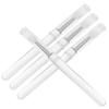 EXQUIMEUBLE 4Pcs Silicone Lip Makeup Applicator Travel Friendly Lip Brush with Lid Precise Eyeshadow Applicator for Professional and Home Use for Lipstick and Cosmetic Application view 1
