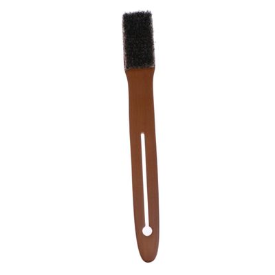 GANAZONO 1Pc Long Handle Bath Brush Natural Bristles Shower Brush for Men Women Premium Exfoliating Back for Deep Cleansing Skin Care Shower Brown