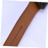 GANAZONO 1Pc Long Handle Bath Brush Natural Bristles Shower Brush for Men Women Premium Exfoliating Back for Deep Cleansing Skin Care Shower Brown view 3