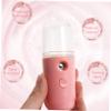 EPIGEIST USB Charging Handheld Nano Facial Steamer Portable Hydrating Spray Device for Face Makeup and Skin Moisturizing Pink view 3
