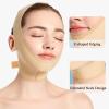 Bderkz Chin Compression Garment After Liposuction Surgery Neck Cover Strap Bandage for Women Jowl Tightening(X-Large) view 3