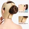 Bderkz Chin Compression Garment After Liposuction Surgery Neck Cover Strap Bandage for Women Jowl Tightening(X-Large) view 4