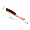 Beaupretty 1Pc Brown Beard Care Brush Premium Wood Barber Accessory for Easy Beard Cleaning and Grooming Stylish and Durable Personal Care Supply for Men view 2