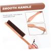 Beaupretty 1Pc Brown Beard Care Brush Premium Wood Barber Accessory for Easy Beard Cleaning and Grooming Stylish and Durable Personal Care Supply for Men view 4