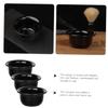 EXQUIMEUBLE 3Pcs Household Shaving Bowls for Men Durable and Stylish Shaving Cups Portable Shaving Tools for Home Use for Friends and Family view 2