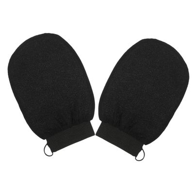 DECHOUS 2Pcs Exfoliating Bath Gloves Rayon Body Scrubber for Dead Skin Removal Reusable Shower Supplies for Home Hotel and Dormitory Use Gentle Skin Cleaning Mitts