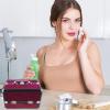 BATHVEVE 1Pc Multi Purpose Makeup Case Cosmetic Storage Box Portable Organizer for Travel Business Large Capacity Design for Skincare Cosmetics for Makeup view 3