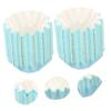 BESTOYARD 50Pcs Leakproof Wax Liners for Wax Melt Warmers High Temperature Pet Wax Trays Decorative Design for DIY Candle Lovers Easy Wax Removal view 4