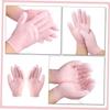 DECHOUS 2-Pair SEBS Moisturizing Gloves for Hand Care Skin-Friendly Hydration Gloves for Dry Cracked Hands for Daily Use and Skin Softening view 3