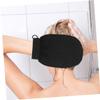 EXQUIMEUBLE 2Pcs Shower Exfoliating Mitt Body Scrub Gloves for Gentle Skin Cleansing Non Scratch Rayon Bath Gloves for and Massage Lightweight and Reusable Design view 4