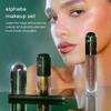 r.e.m. beauty by Ariana Grande Wicked: For Good | Elphaba Makeup Set | Waterpoof Eye Shadow, All Over Glow Stick, Creamy Lip Liner, Glossy Lip Balm | 4 Full Size Products view 4