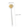 Outanaya Long Handle Plastic Body Scrubber Exfoliating Back Brush for Shower Durable Bathing Accessory for Men Convenient Back Cleaner for All Body Parts view 2