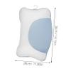 Beatifufu Bath Neck Pillow with Suction Cup Ergonomic Support for Bathtub and Spa Lightweight and Water Washable Stable Head Rest Cushion for Relaxing Bath Experience Mesh Design view 2