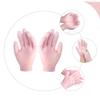 DEARMAMY SEBS Moisturizing Gloves for Dry Hand Pair Skin-Friendly Hand Cover for Softening and Exfoliating for Daily Use and Overnight Hydration view 2