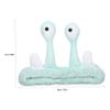 2Pcs Cute Snail Makeup Headbands for Washing Fleece Hair Wraps Fun Skincare Accessories for Use view 2