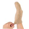 DECOMELODY 2Pcs Exfoliating Bath Mitt Gloves Ramie Jute Body Scrubbers for Gentle Dead Skin Removal Soft for Shower and Bathing Accessories view 4