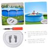 Beaupretty 1Set Inflatable Foot Wash Basin with Massage Mat Portable Foot Bath Container for Pool Use for Foot Cleaning and Relaxation Above Ground and Ground Pools view 3