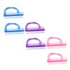 EXQUIMEUBLE 6Pcs Nail Brush Cleaner Portable Fingernail Scrub Brushes for Nail Dust Removal Lightweight Design for Easy Use and Storage for Manicure and Nail Art Cleaning view 1