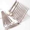 40PCS All-in-One Professional Makeup Tools Set20Pcs Brush Set,20Pcs Makeup Tools Travel-Gift Ready, Beginner-Friendly Complete Cosmetic Kit for Full Makeup Routine (pink) (black) (coffee) view 2