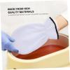OUNONA Paraffin Wax Gloves and Booties Set 2pcs Hand and Foot Care Mitts for Moisturizing Treatment Nourishing Spa Accessories for Soft Skin view 3