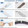 100 Pcs Nail Files for Natural Nails - 8080 Grit Nail File, Nail Files and Buffers, Strong Nail File for Acrylic Nails, Toe Nail Files, for Home and Salon Use view 4