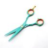5.5inch Professional 440c Steel Light Green Scissor Cutting Barber Haircut Thinning Shears Hairdresser view 4