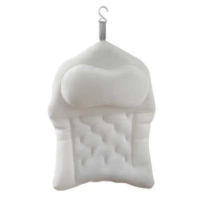 Bath pilow - Neck Support pilow | Bath jacuzi Mat, 4D Spa Bath pilow, Shower Cushion with Suction Cups Bathroom Headrest for Relaxation Home Pool Spa Outdoor Apartment Camping Daily Women Men