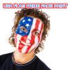 MEICOLY Red White Blue Face Body Paint with Setting Powder and Sponges,Water Based Face Paint for Halloween SFX Clown Devil Spiderman Cosplay Makeup,4th of July Body Paint view 3
