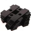 50 Pcs Coated Steel Blades for Edge Trimmers, 8x2-inch Dimensions, 1-inch Center Mount view 1