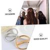 Gogogmee 2Pcs Geometric Hair Clips for Elegant Decorative Hairpins and Stylish Barrettes for Daily Wear and Special Occasions Durable Accessories view 2
