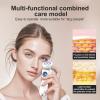 5-in-1 Beauty Massager for Face and Neck, Facial Massager for Skin Care, Red Light, Thermal, and Vibration Technologies, Improve, Firm,Tightening and Smooth Has Skin Detection Function view 2