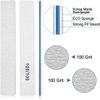 100 Pcs Professional Nail File - 100/100 Grit Nail Files, Acrylic Nail Files for Natural Nails, Nail Files and Buffers, Strong Nail File for Acrylic Nails, for Home and Salon Use view 2
