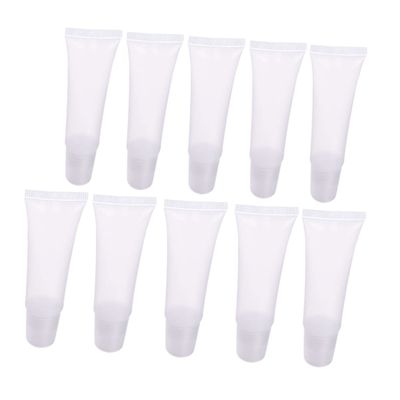 TOGEVAL 22Pcs Lip Balm Tubes Squeeze Containers PE 10g Refillable