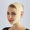 Bderkz After Liposuction Surgery Neck & Chin Compression Garment Wrap Bandage for Women Face Slimmer Toning, Jowl Tightening, Jawline Lifting Belt(X-Large) view 2