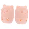 ERINGOGO 2PCS Makeup Sponge Storage Box Portable Powder Puff Holder Lid Travel Cosmetic Organizer for Makeup Supplies Dustproof Design Suitable for Beauty Enthusiasts view 1