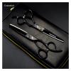 6 Barber, Haircut Thinning Short Answer, Barber Tool, Hairdresser Hair Cutting Shears view 2