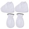 DECHOUS 4Pcs Paraffin Wax Gloves Booties for Hand and Foot Care Treatment Moisturizing Spa Cover for Warmth Nourishment Environmental Friendly Design Enhance Absorption Circulation view 1