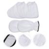DECHOUS 4Pcs Paraffin Wax Gloves Booties for Hand and Foot Care Treatment Moisturizing Spa Cover for Warmth Nourishment Environmental Friendly Design Enhance Absorption Circulation view 4
