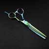 Hair Cutting, 6 '' Green Damascus Haircut Scissor thinning Barber Cutting Shears Hairdresser by view 4