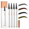 2 Pcs Eyebrow Pen, 2025 New 3D Waterproof Microblading Eyebrow Pencil 4 Tipped Brown Pen, Natural Makeup Long-Lasting Fine Stroke Magic Eyebrow Pencil Stay on All Day (Color All) view 1