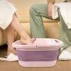 Beaupretty 1Pc Foot Soaking Basin for Adults Portable Massage Bucket Easy to Clean Durable for Relaxation and Spa Experience view 3