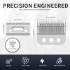 Professional 3 Hole Standard Clipper Replacement Blade Compatible with Wahl Designer, Senior, Cordless Designer, and Pilot clippers (3 Pack) view 3