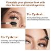 LOGJAM 5 Pcs Eyebrow Eyelash Comb Brush, Metal Dual Brow Makeup Brushes, Lash Separator For Eyelashes Extension (Bristles) view 3