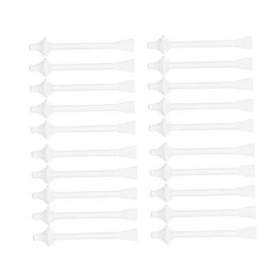 EPIGEIST 20Pcs Disposable Wax Sticks for Nasal Hair Removal Facial Application Multifunctional Hair Removal Rods for Clean and Healthy Use for Creams and Lotions