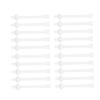 EPIGEIST 20Pcs Disposable Wax Sticks for Nasal Hair Removal Facial Application Multifunctional Hair Removal Rods for Clean and Healthy Use for Creams and Lotions view 1